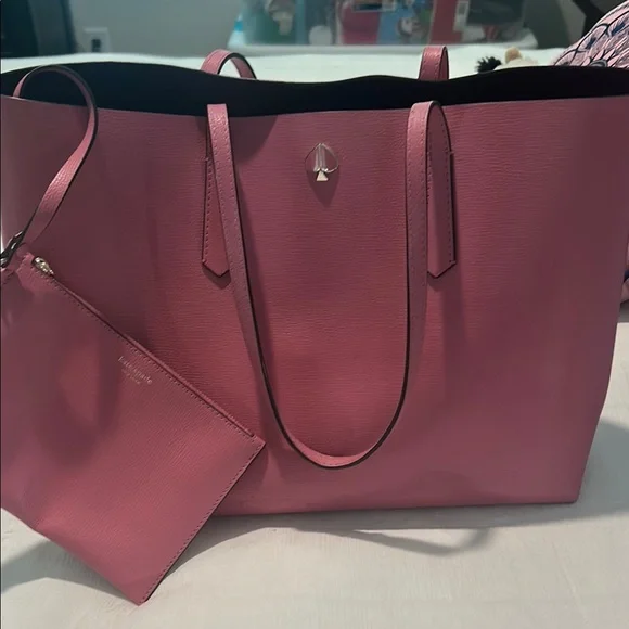 kate spade | Bags | Kate Spade Pink Tote Bag Set With  display picture 1